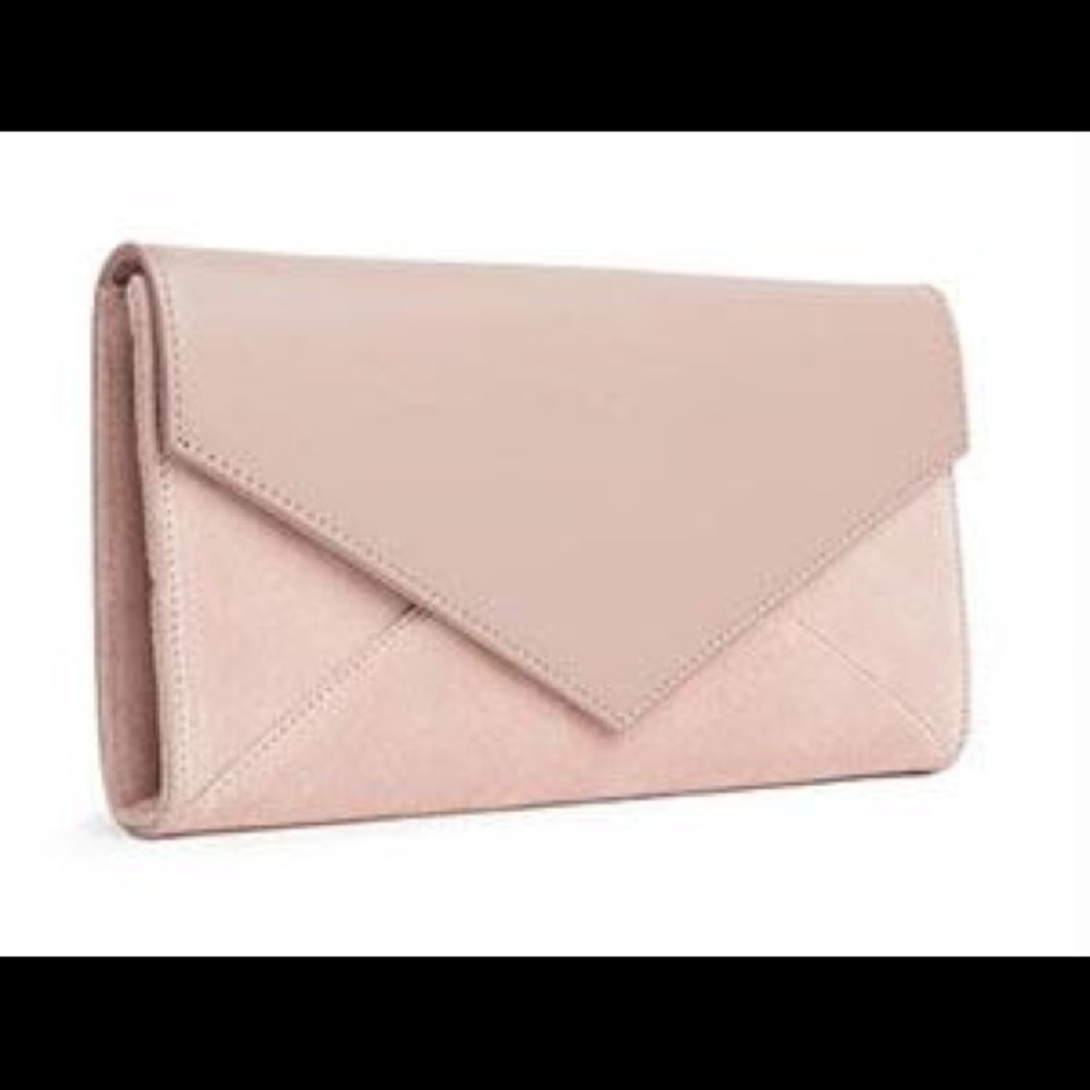 Cuyana Blush Envelope Clutch